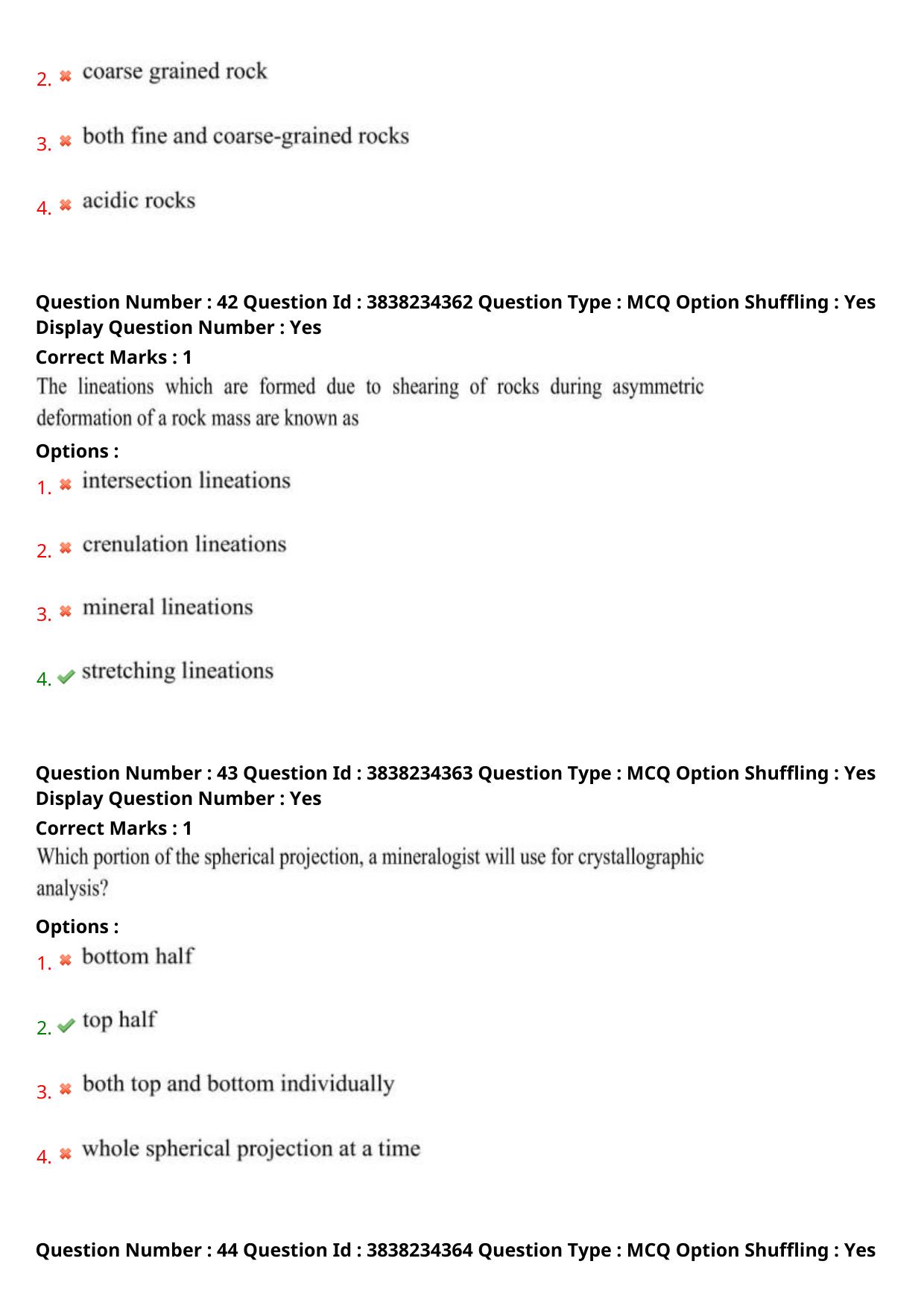 TS PGECET 2024: Geo Engineering & Geo Informatics Question Papers with Answer - Page 19