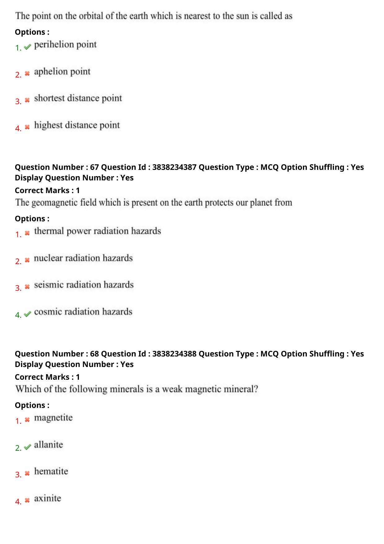 TS PGECET 2024: Geo Engineering & Geo Informatics Question Papers with Answer - Page 28