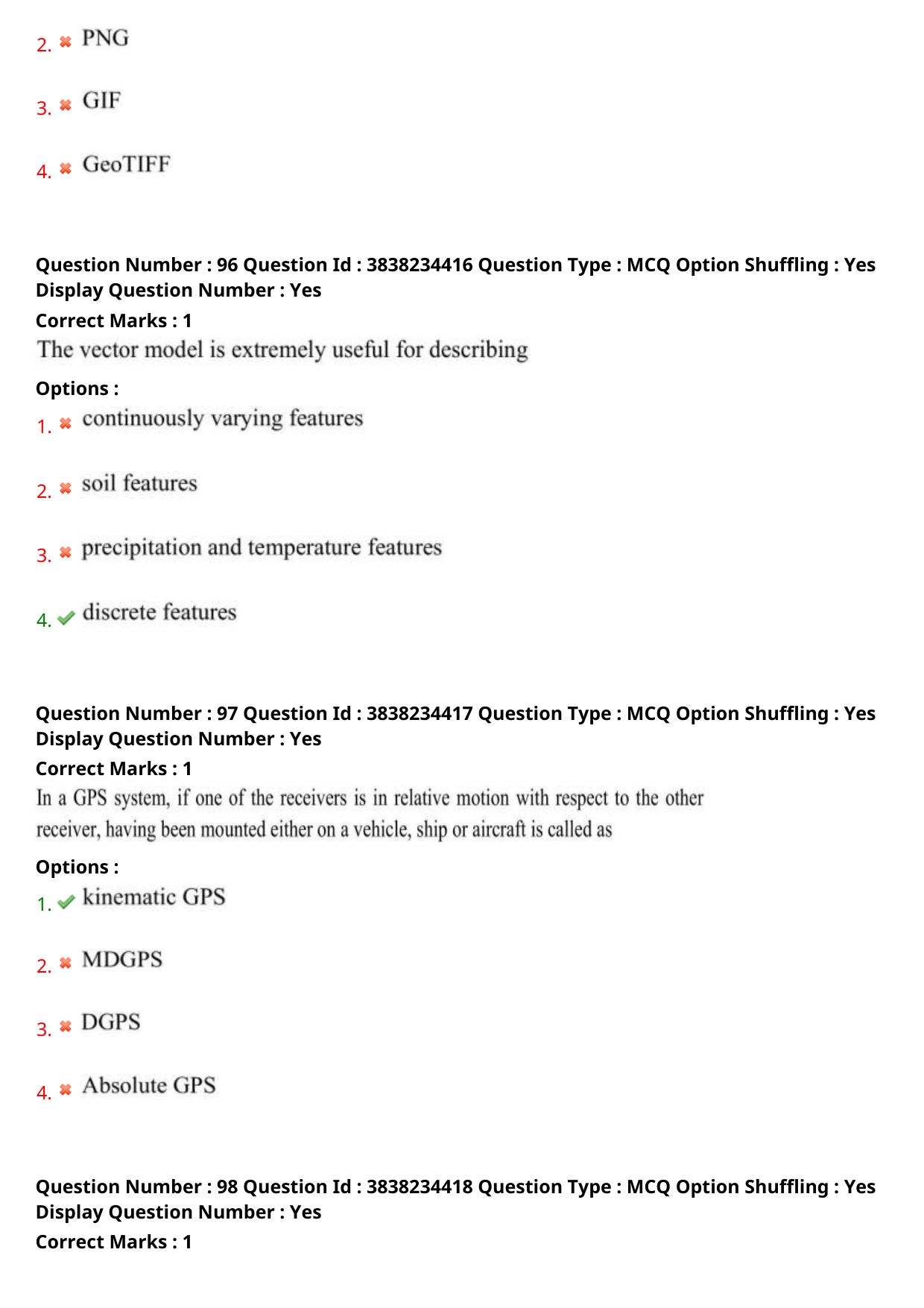 TS PGECET 2024: Geo Engineering & Geo Informatics Question Papers with Answer - Page 39
