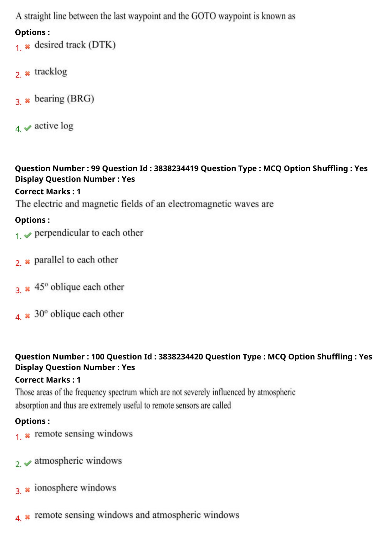 TS PGECET 2024: Geo Engineering & Geo Informatics Question Papers with Answer - Page 40