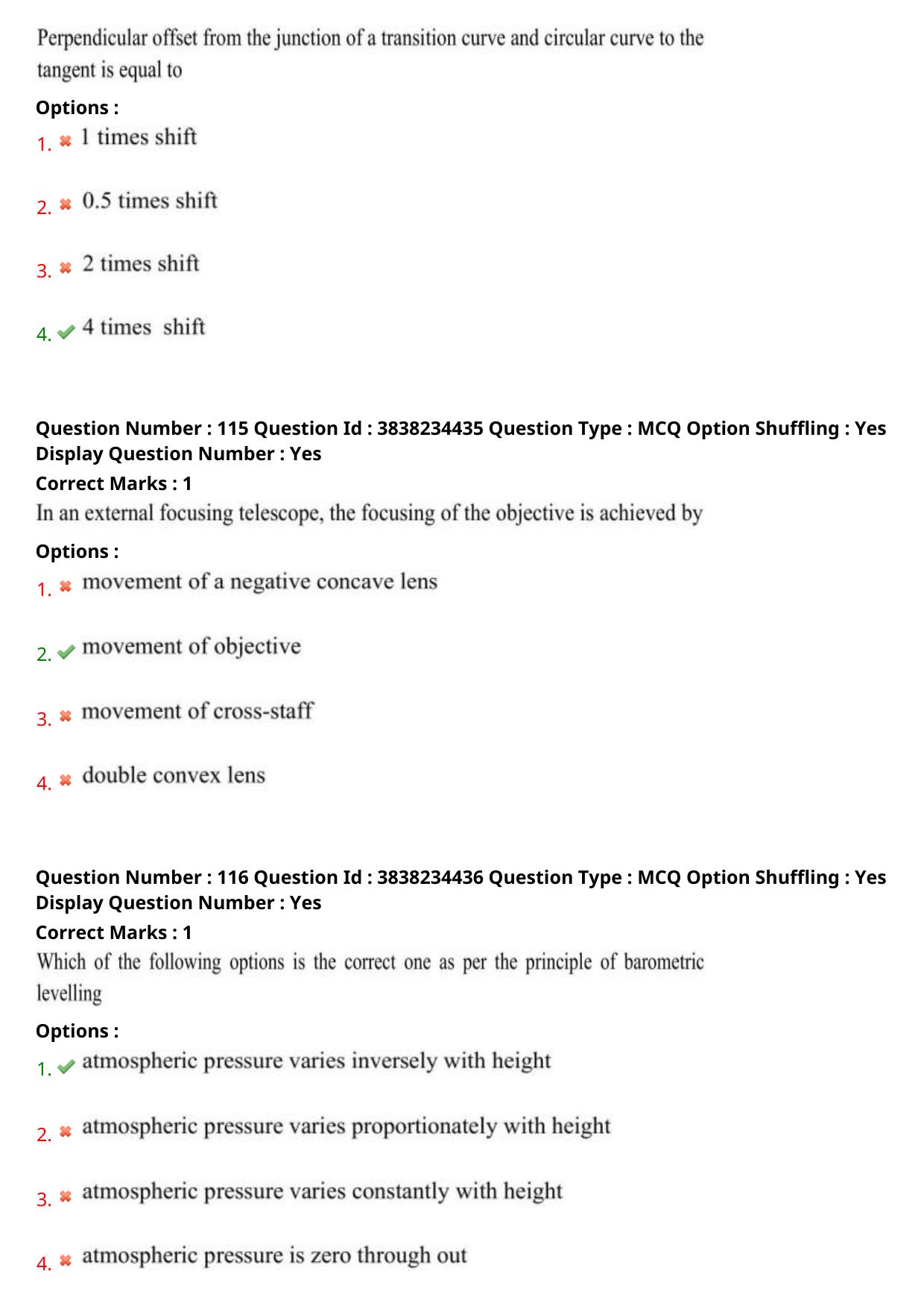 TS PGECET 2024: Geo Engineering & Geo Informatics Question Papers with Answer - Page 46