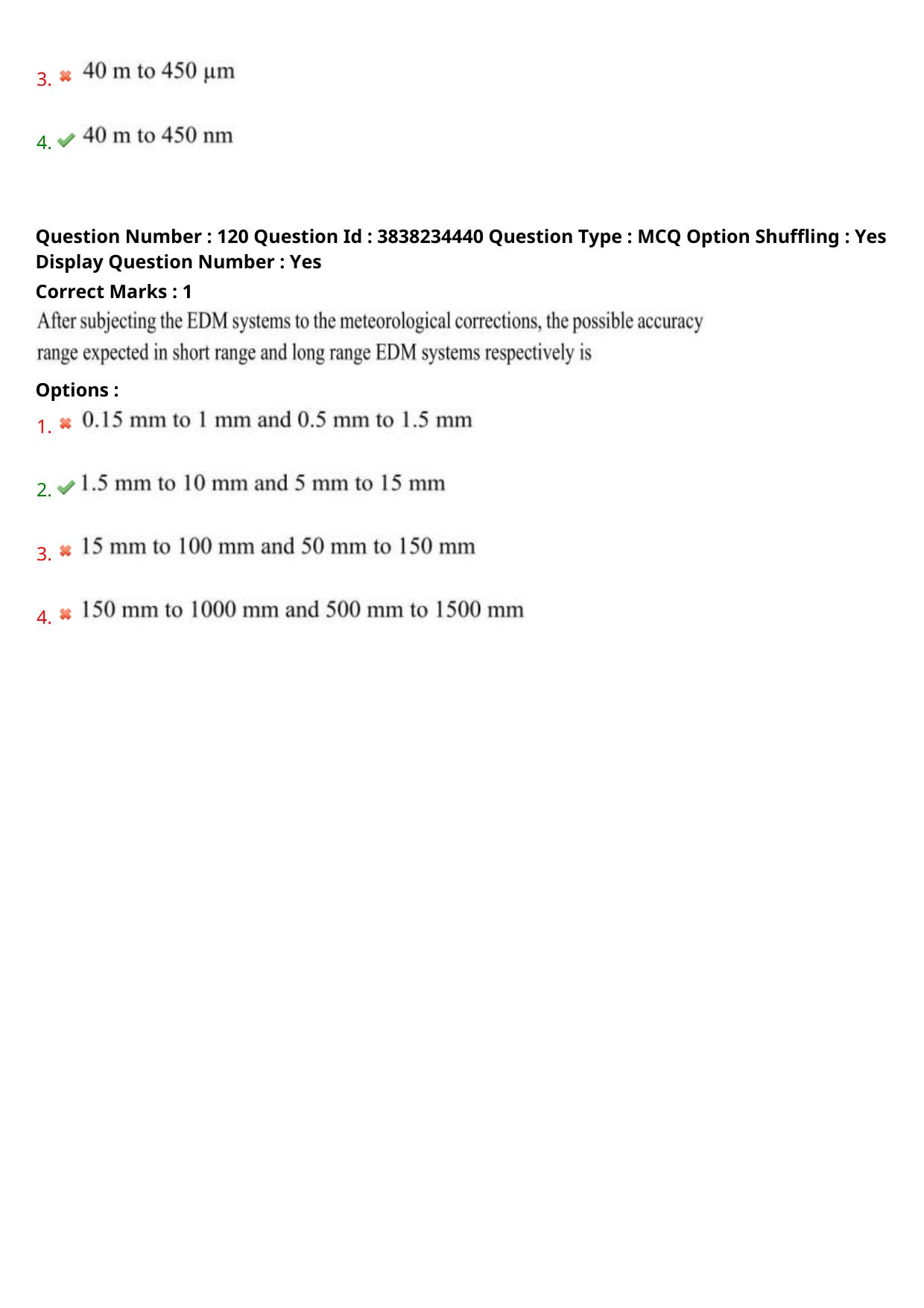 TS PGECET 2024: Geo Engineering & Geo Informatics Question Papers with Answer - Page 48