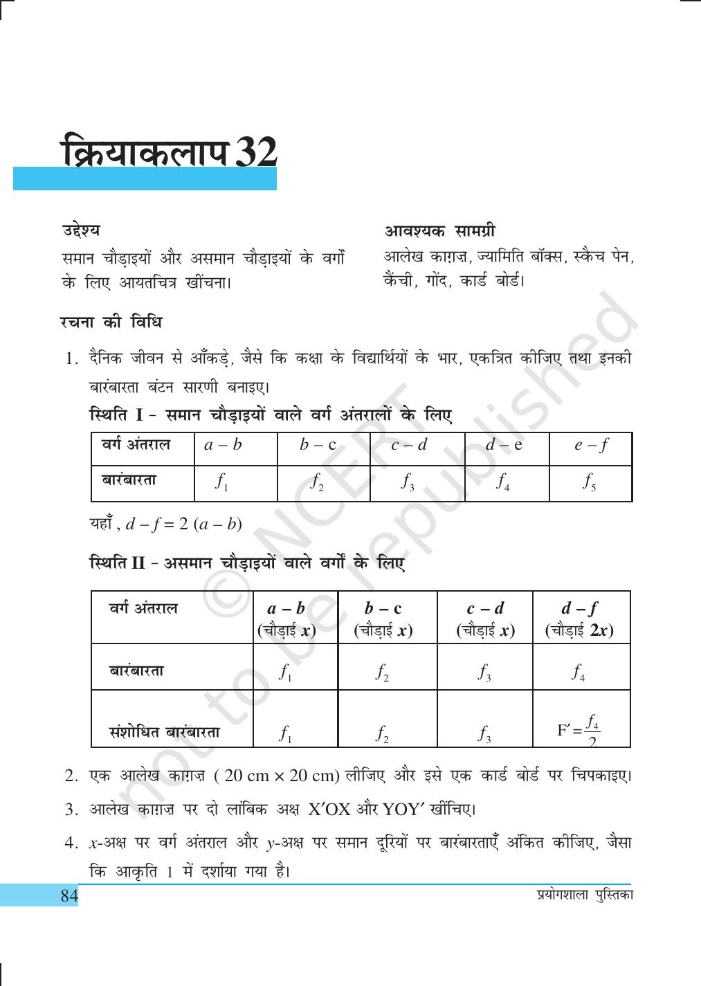 NCERT Laboratory Manuals for Class IX गणित - क्रियाकलाप (21 to 34) - Page 25