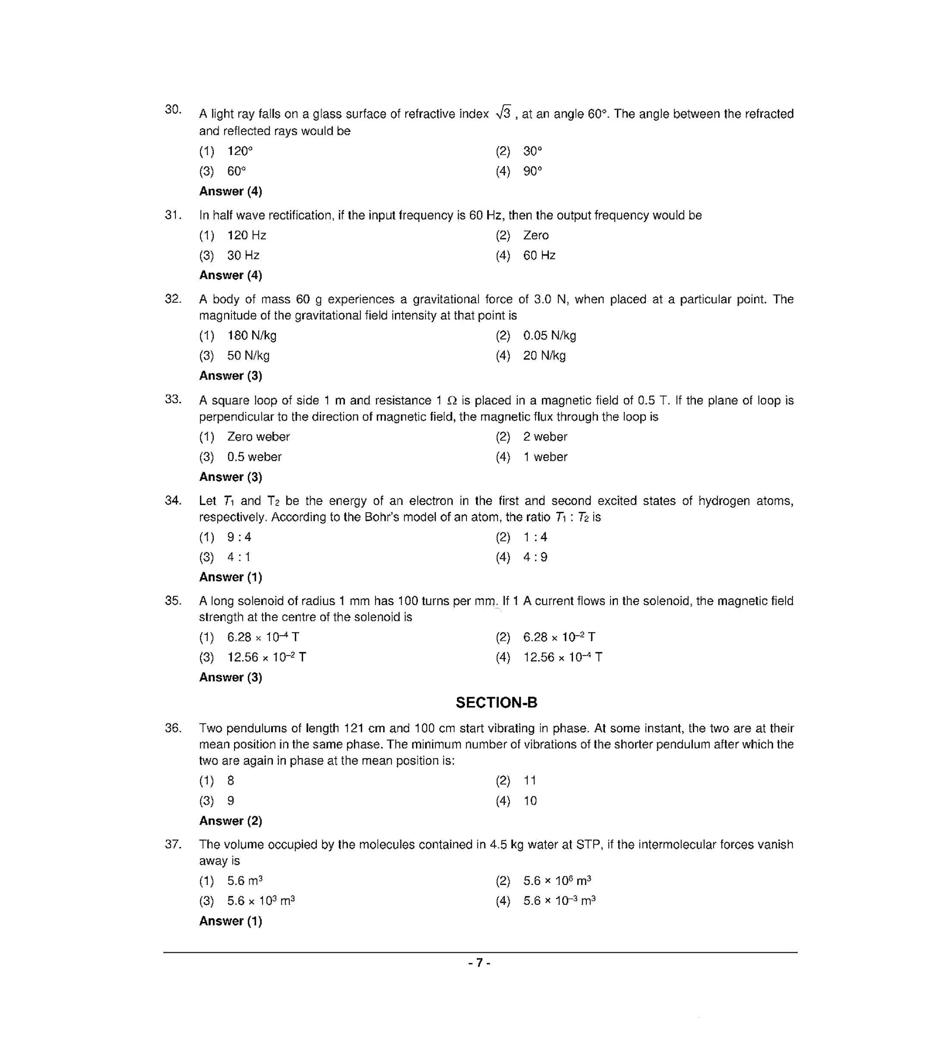 NEET R6 2022 Question Paper - Page 6
