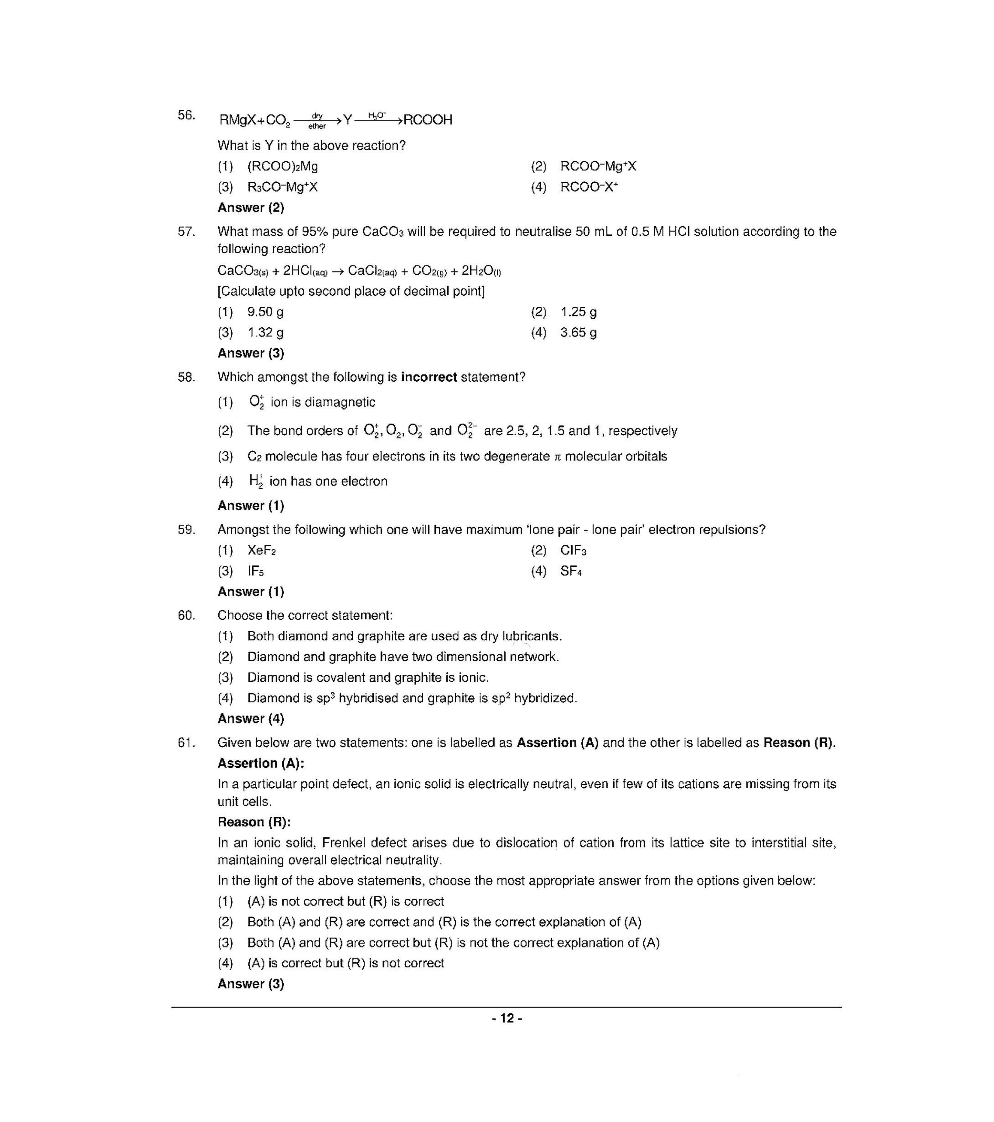NEET R6 2022 Question Paper - Page 11