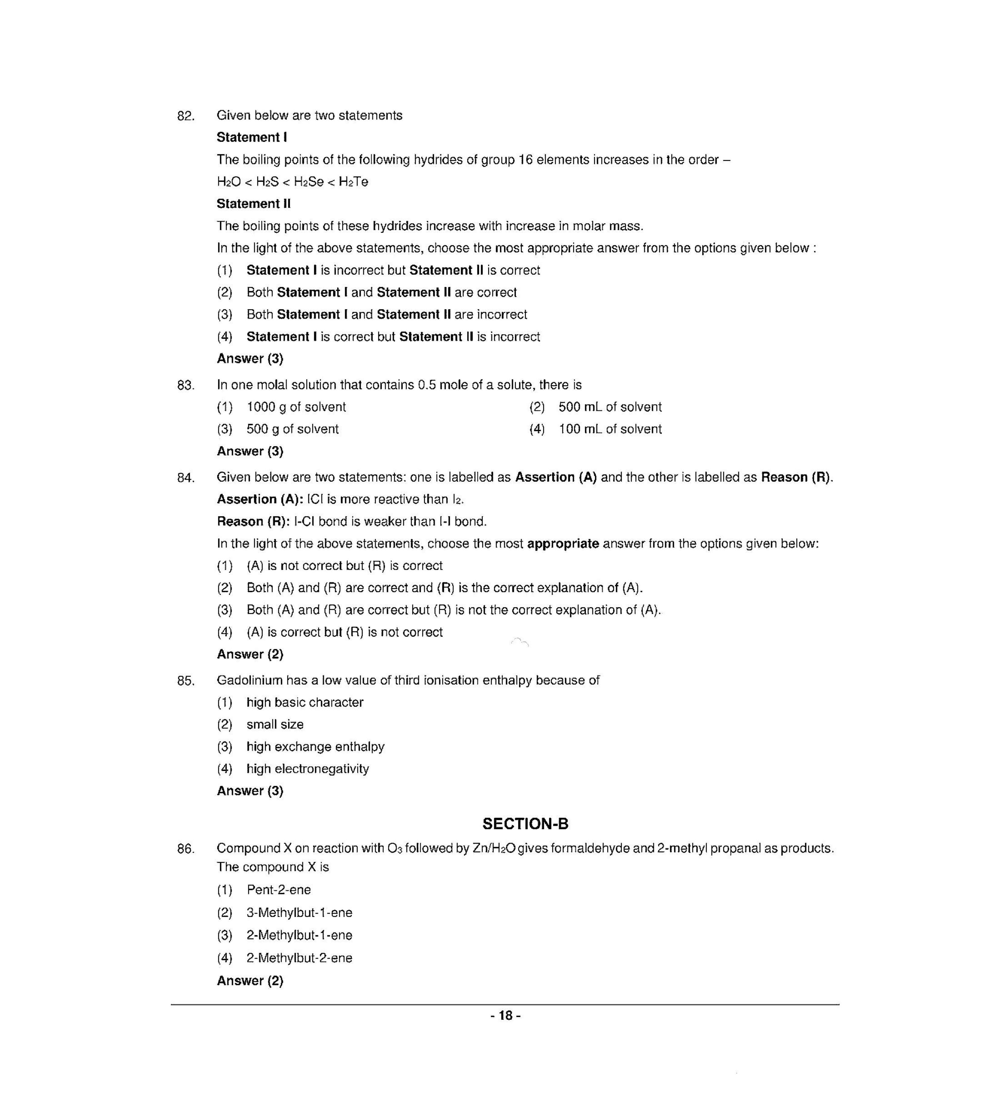 NEET R6 2022 Question Paper - Page 17