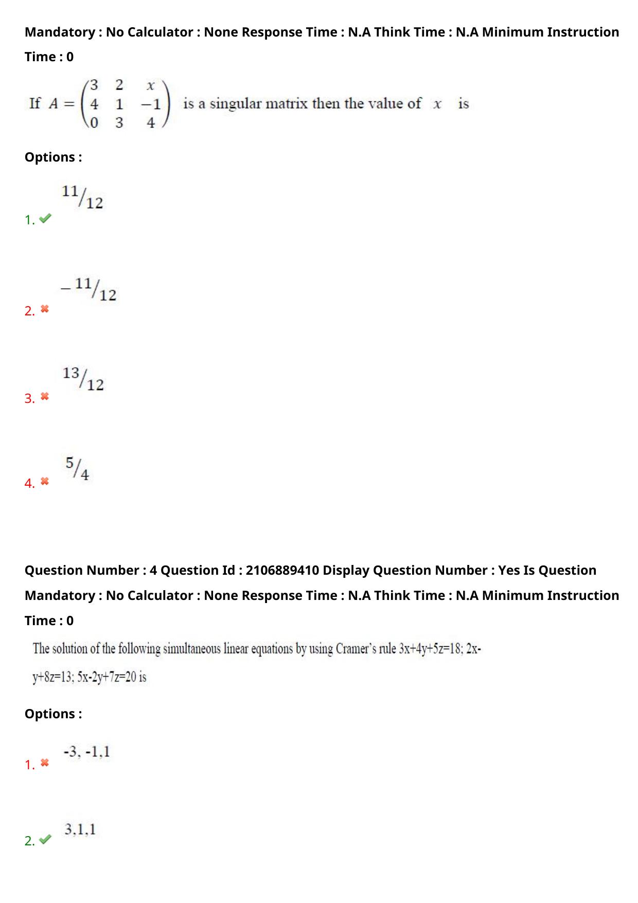 AP ECET 2024 Mining Engineering (Shift 2) Question Paper wth Key - Page 4