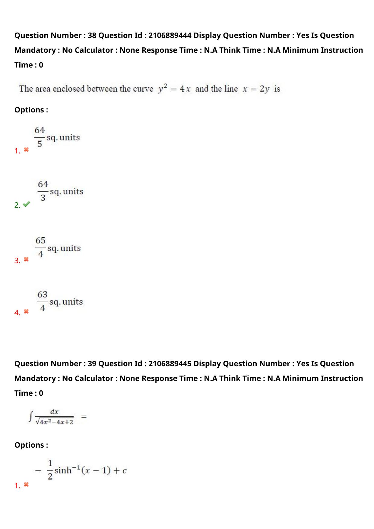 AP ECET 2024 Mining Engineering (Shift 2) Question Paper wth Key - Page 26