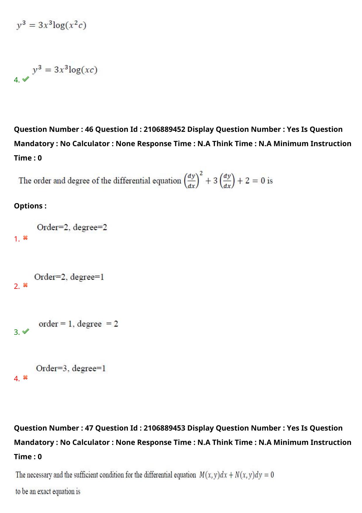 AP ECET 2024 Mining Engineering (Shift 2) Question Paper wth Key - Page 31