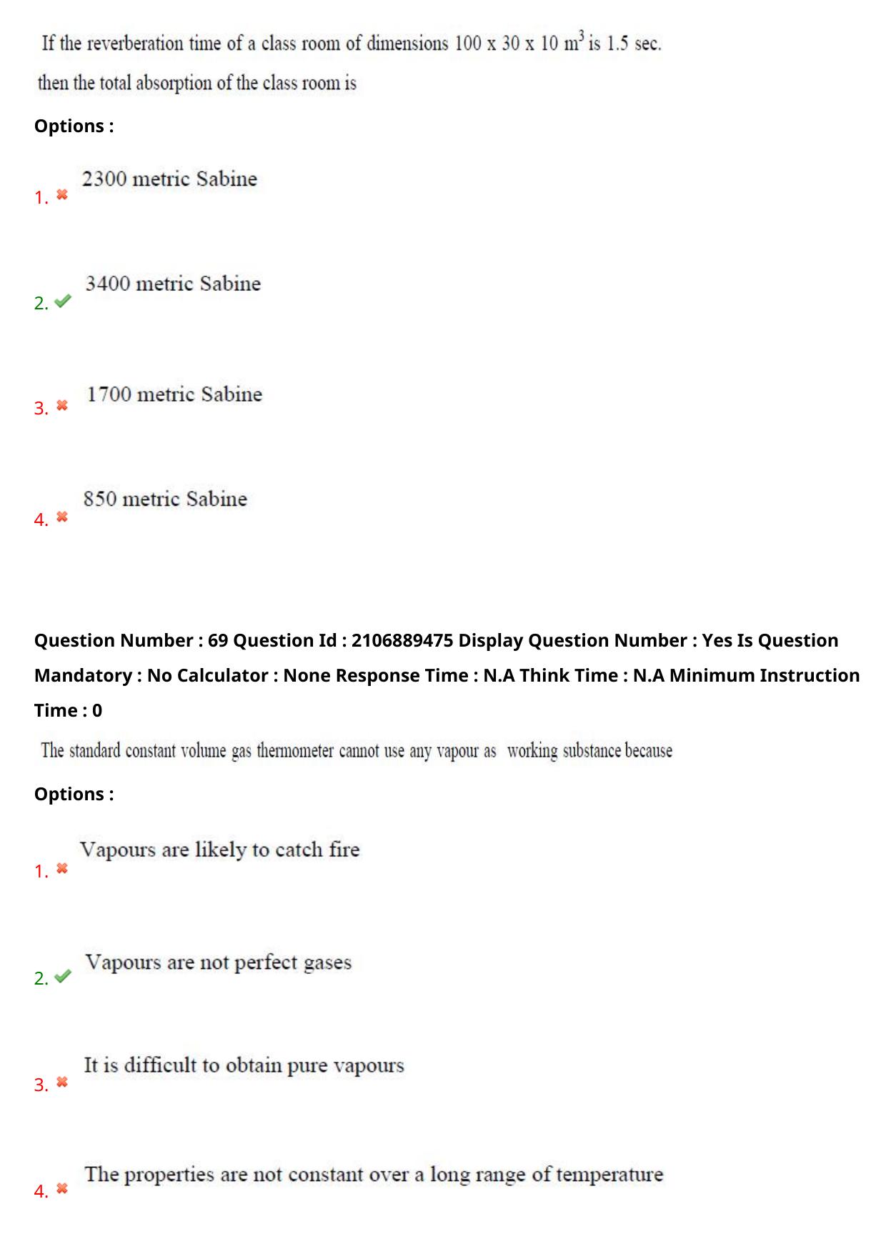 AP ECET 2024 Mining Engineering (Shift 2) Question Paper wth Key - Page 45