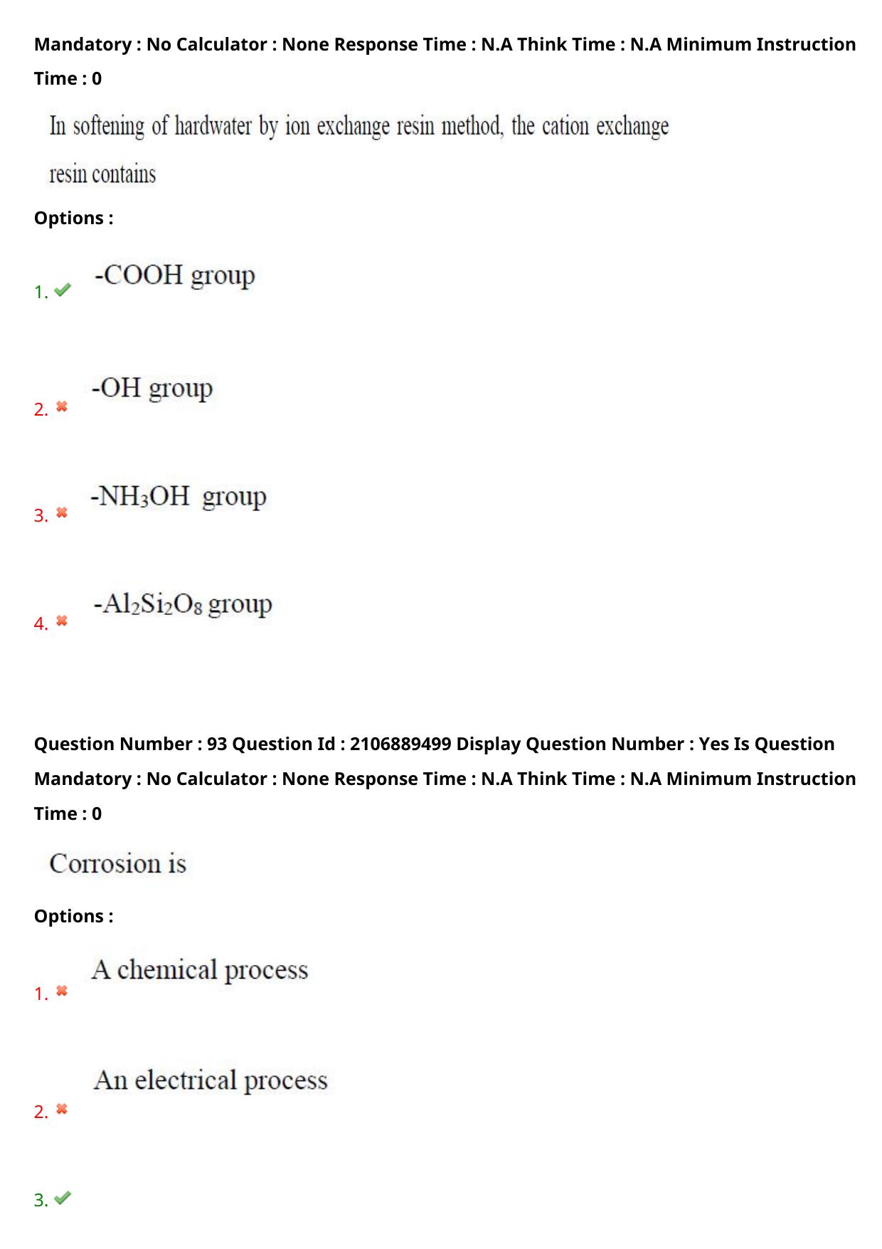 AP ECET 2024 Mining Engineering (Shift 2) Question Paper wth Key - Page 60