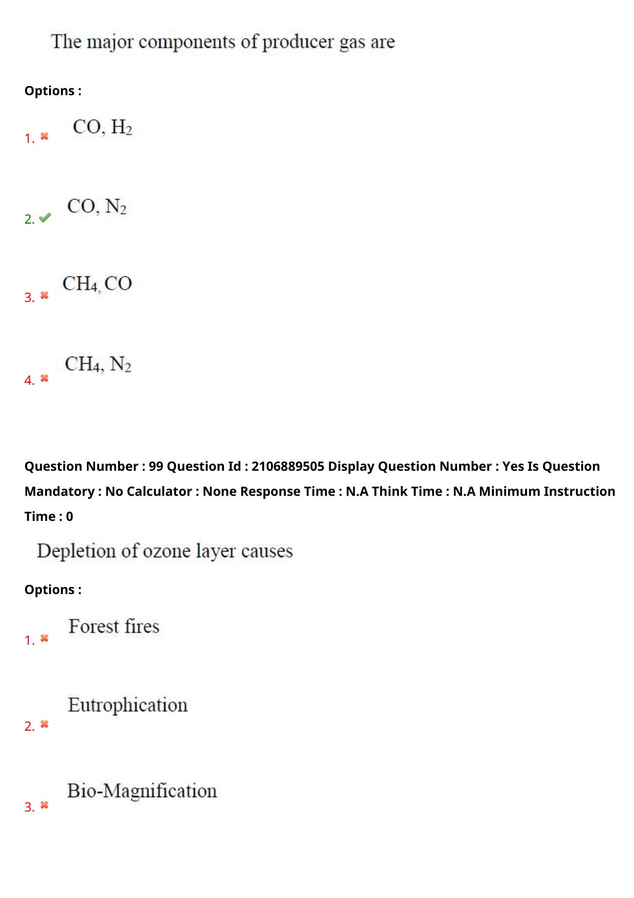 AP ECET 2024 Mining Engineering (Shift 2) Question Paper wth Key - Page 64