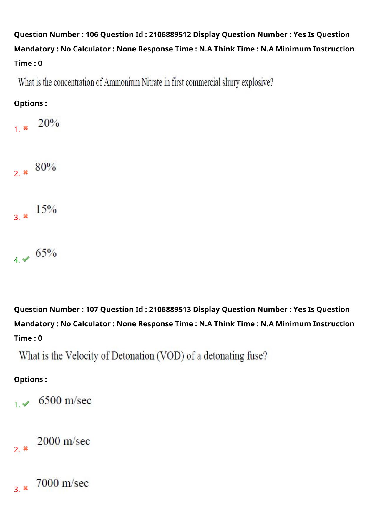 AP ECET 2024 Mining Engineering (Shift 2) Question Paper wth Key - Page 69