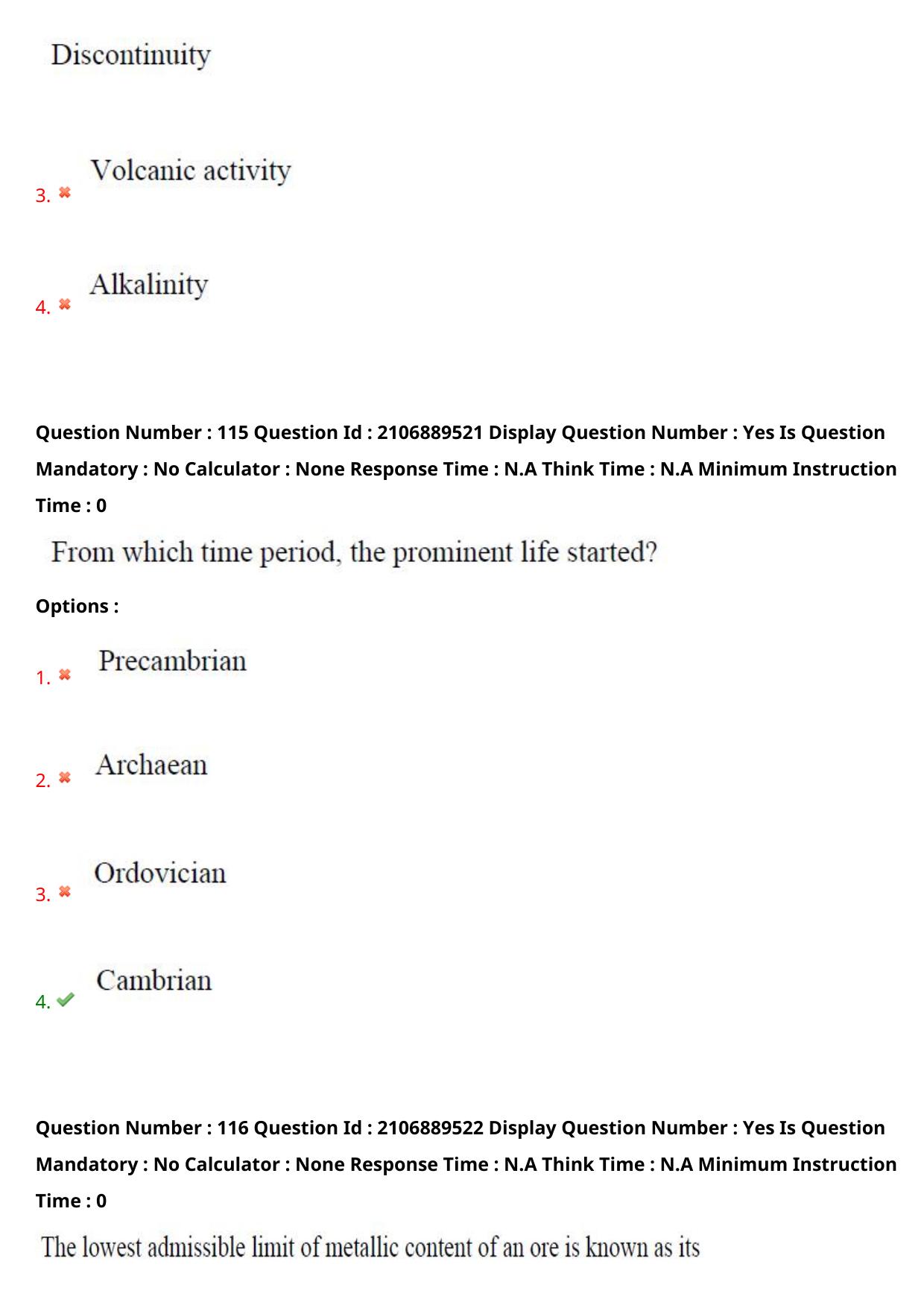 AP ECET 2024 Mining Engineering (Shift 2) Question Paper wth Key - Page 74