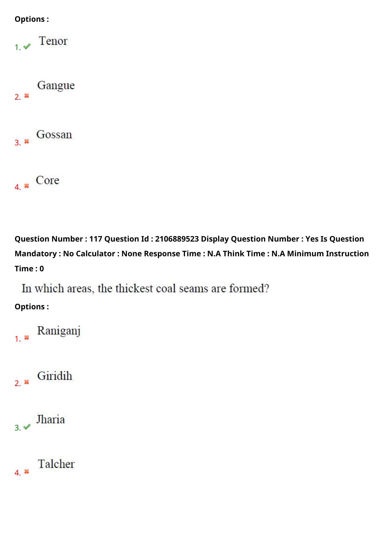 AP ECET 2024 Mining Engineering (Shift 2) Question Paper wth Key - Page 75