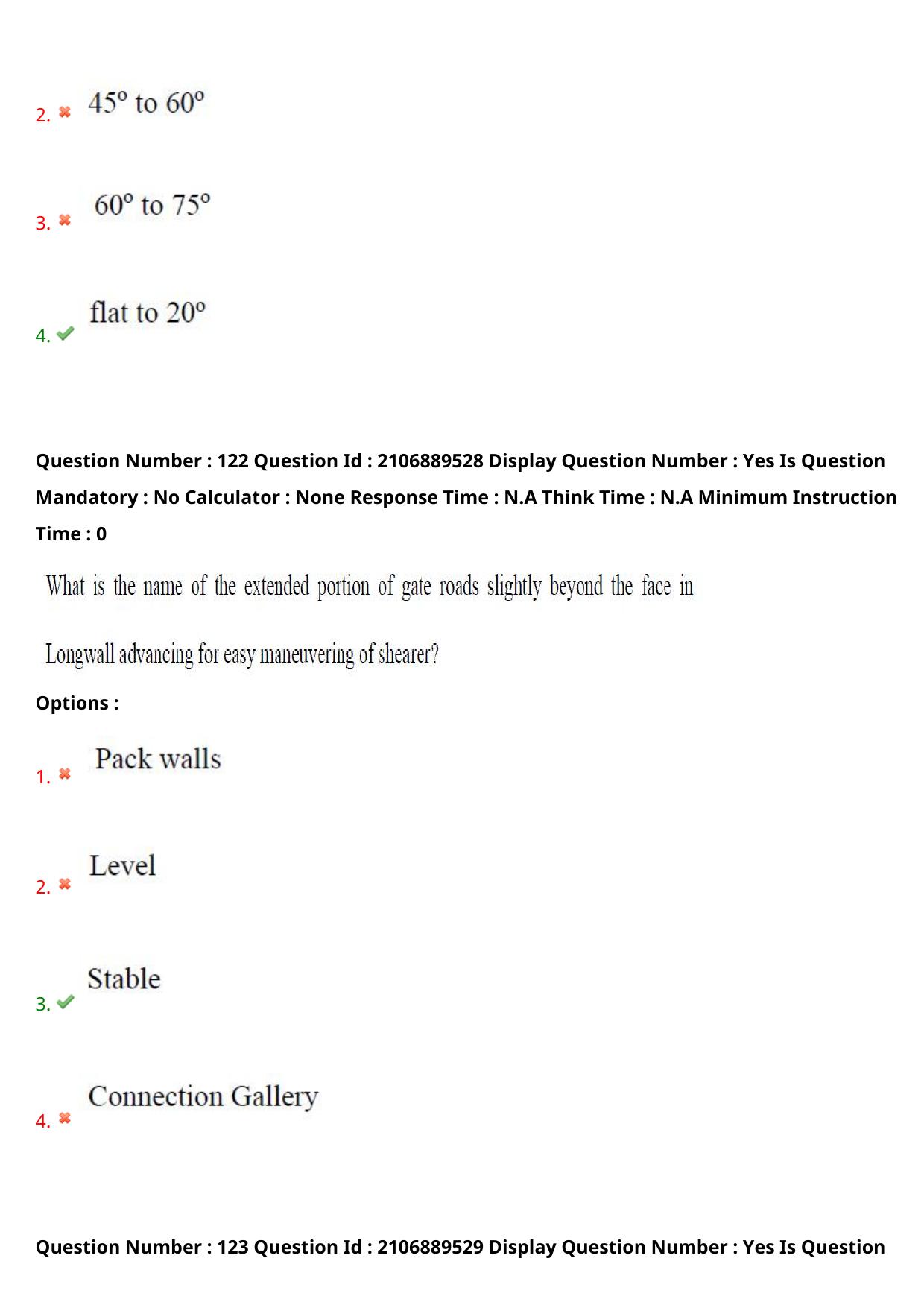 AP ECET 2024 Mining Engineering (Shift 2) Question Paper wth Key - Page 78
