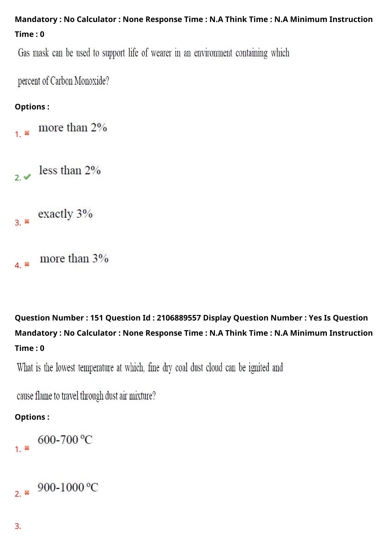 AP ECET 2024 Mining Engineering (Shift 2) Question Paper wth Key - Page 96