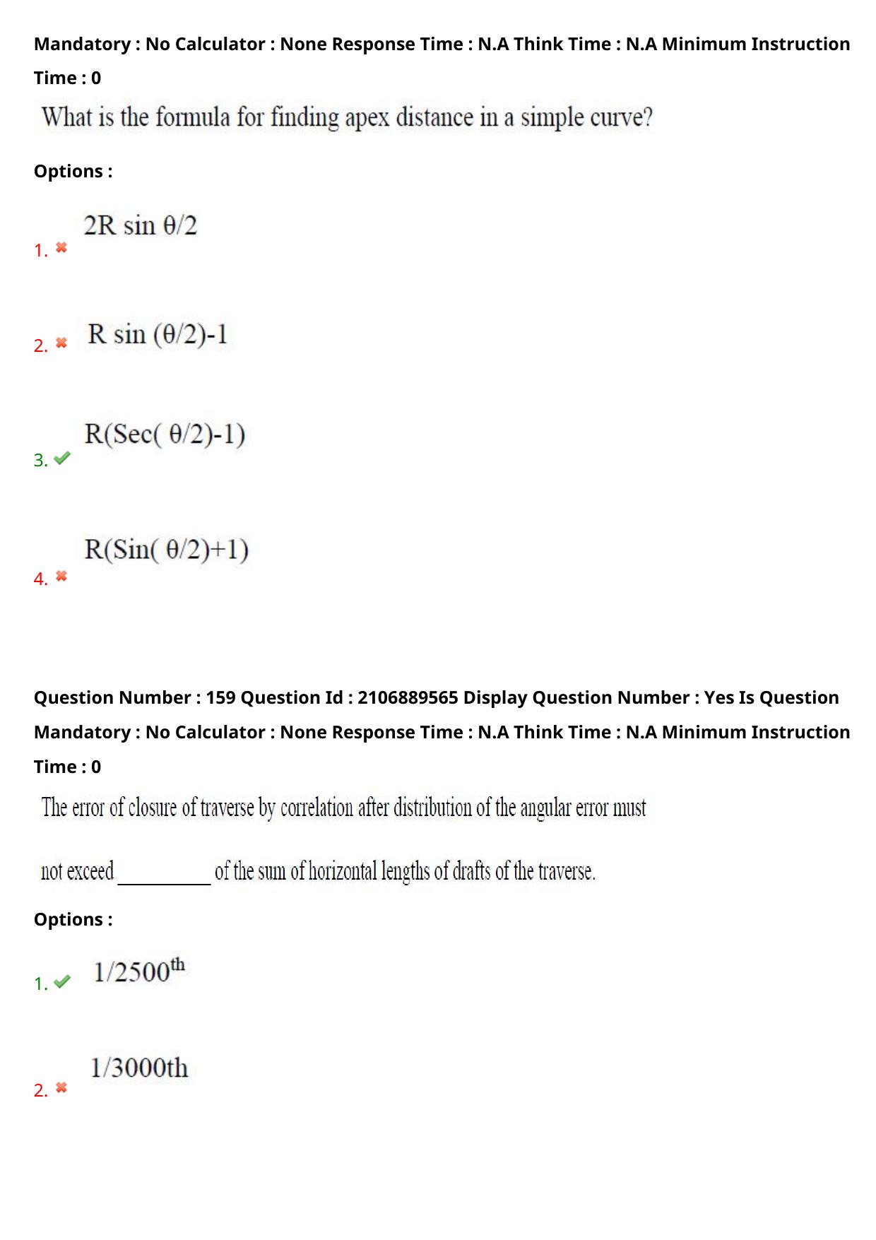 AP ECET 2024 Mining Engineering (Shift 2) Question Paper wth Key - Page 101