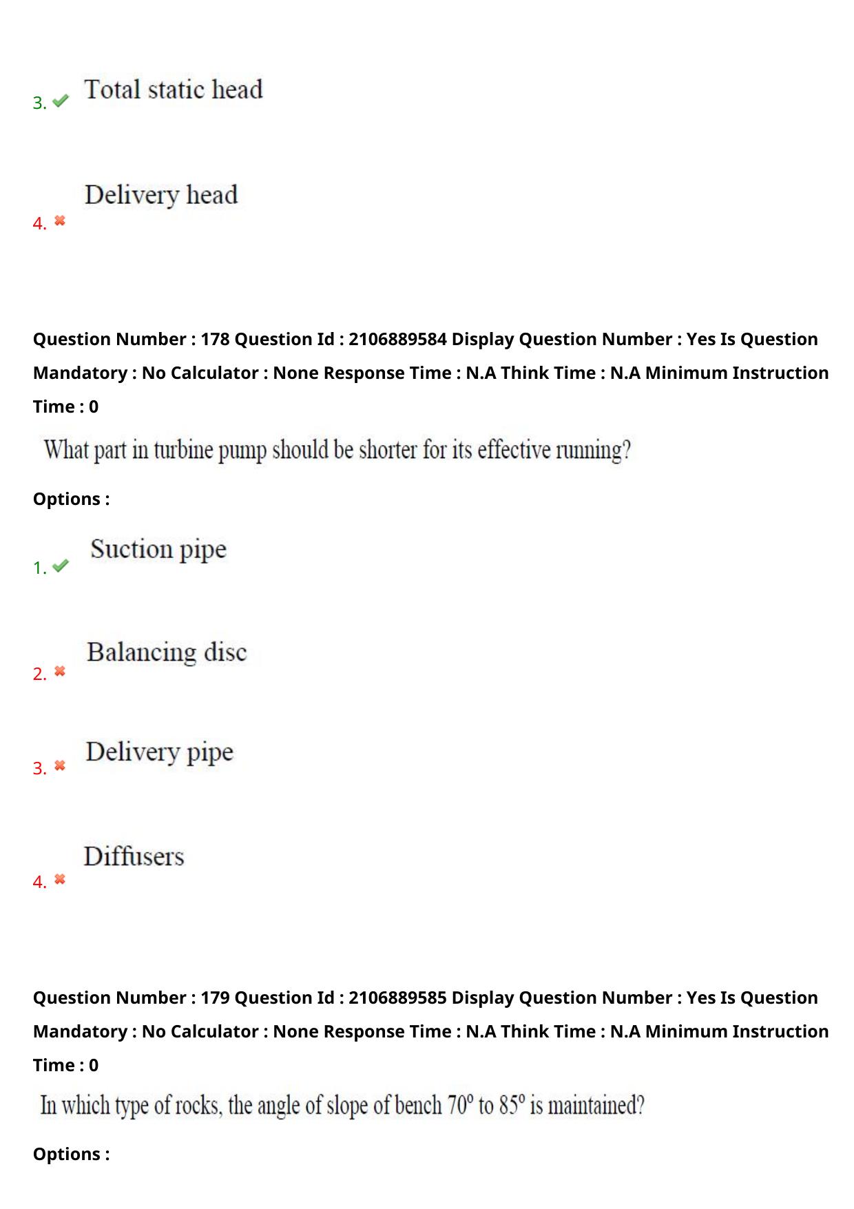 AP ECET 2024 Mining Engineering (Shift 2) Question Paper wth Key - Page 113