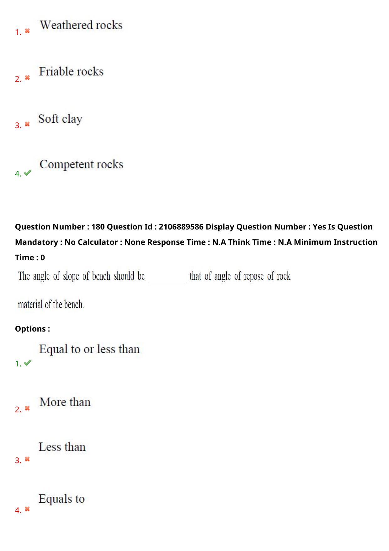AP ECET 2024 Mining Engineering (Shift 2) Question Paper wth Key - Page 114
