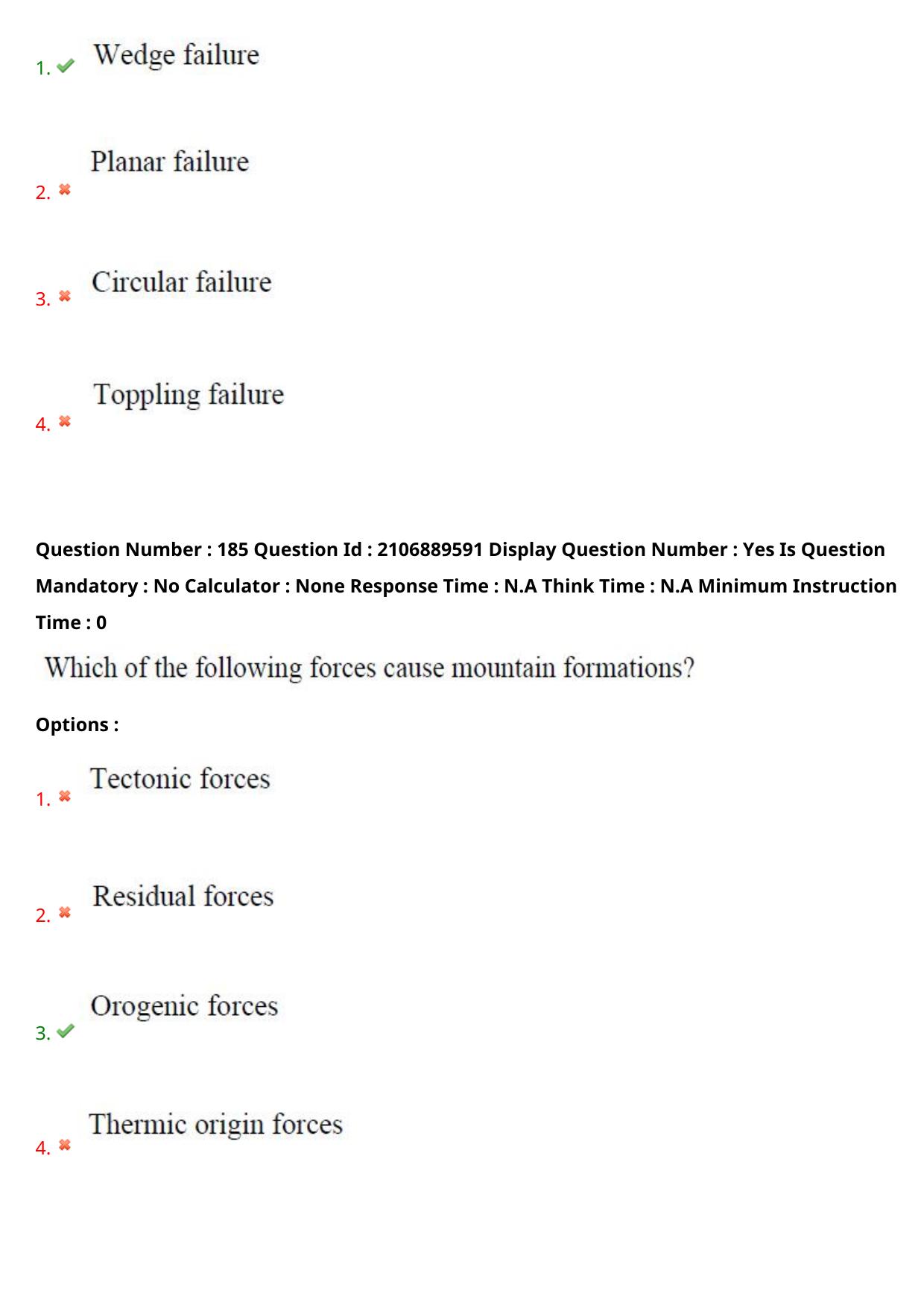 AP ECET 2024 Mining Engineering (Shift 2) Question Paper wth Key - Page 117