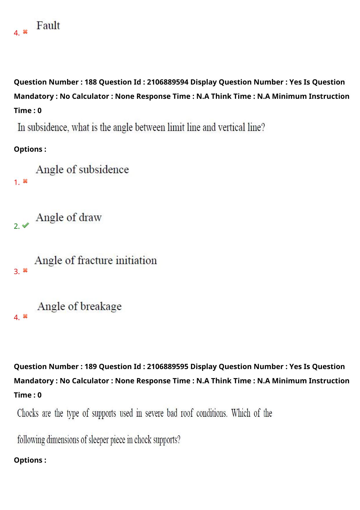 AP ECET 2024 Mining Engineering (Shift 2) Question Paper wth Key - Page 119