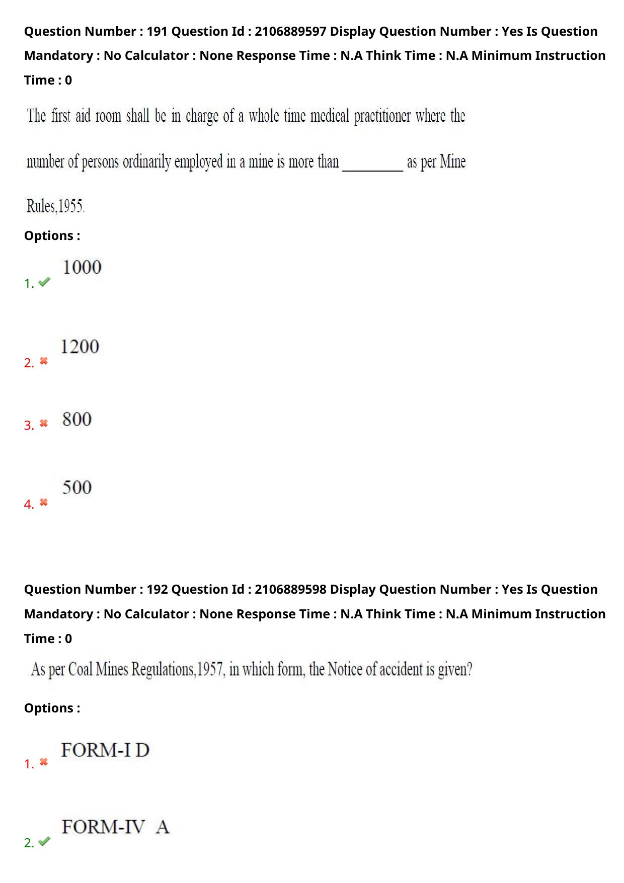 AP ECET 2024 Mining Engineering (Shift 2) Question Paper wth Key - Page 121