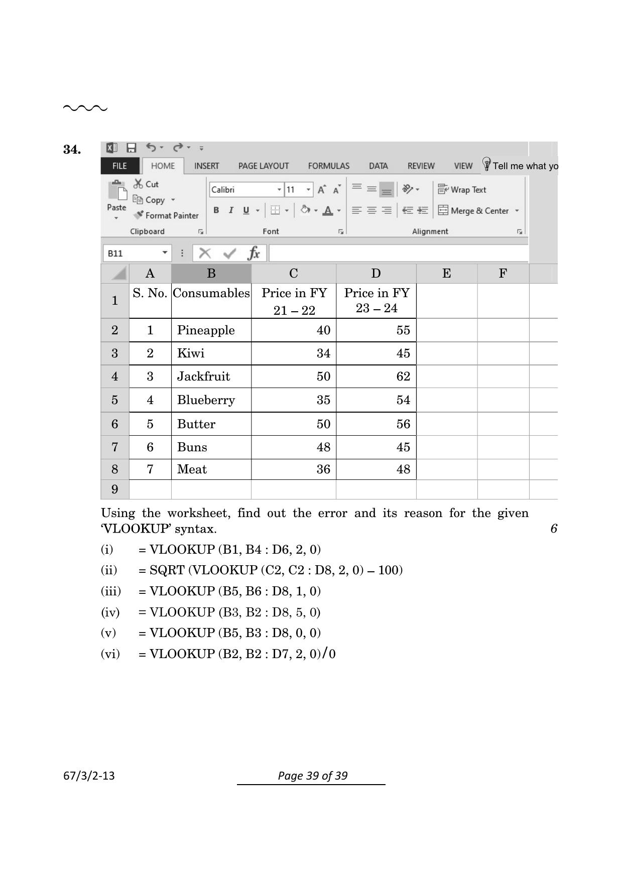 CBSE Class 12 67-3-2 Accountancy 2024 Question Paper - Page 39