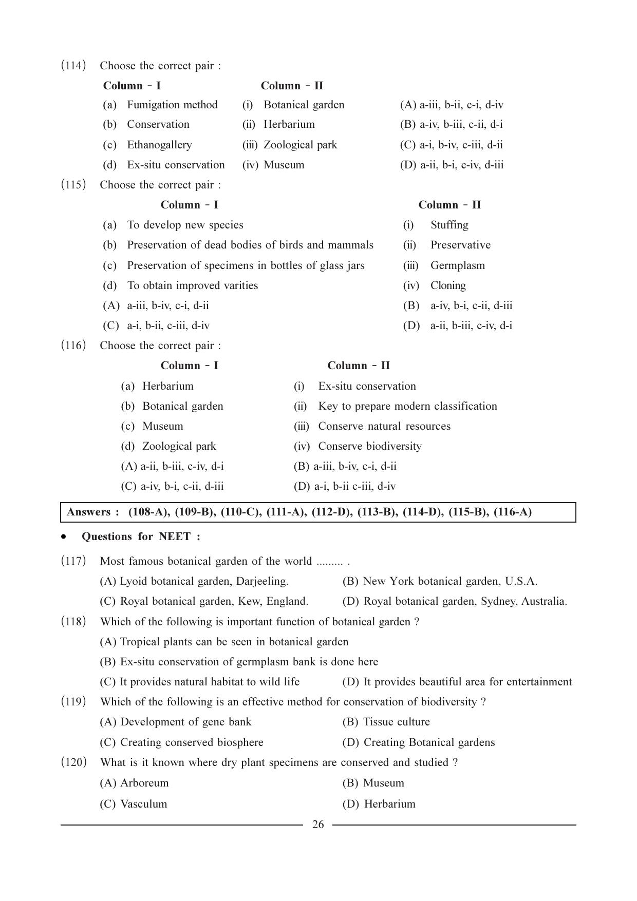 GSEB HSC Biology Question Paper (English Medium)- Chapter-2 - Page 11