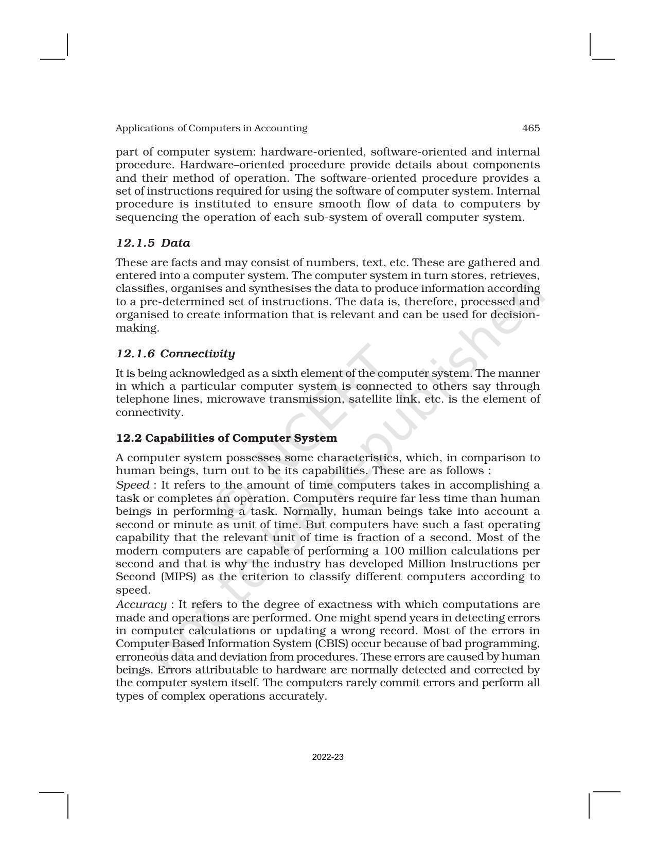 NCERT Book for Class 11 Accountancy (Part-II) Chapter 12 Accounting for Not-for-Profit Organisation - Page 3