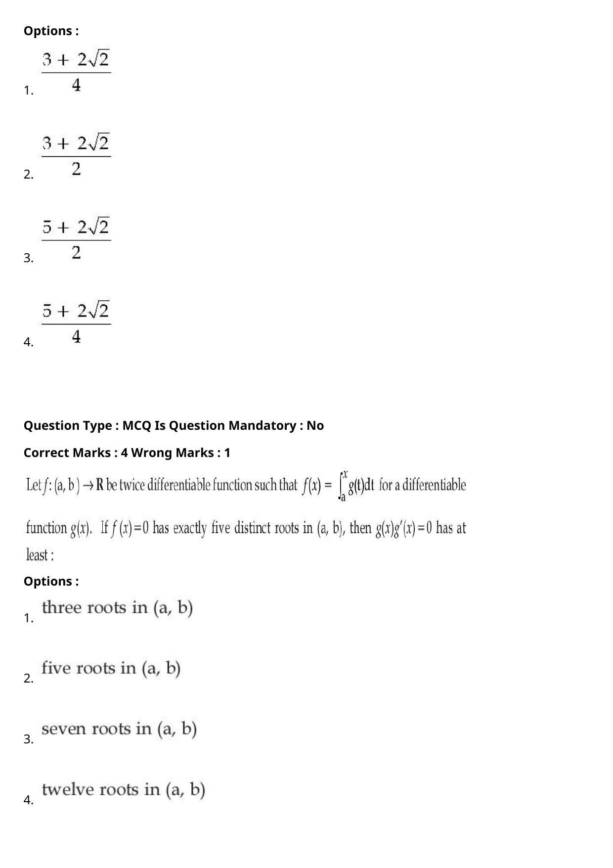 JEE Mains 2021: BTech Urdu (Shift 2) 27-07-2021 Question Paper - Page 99