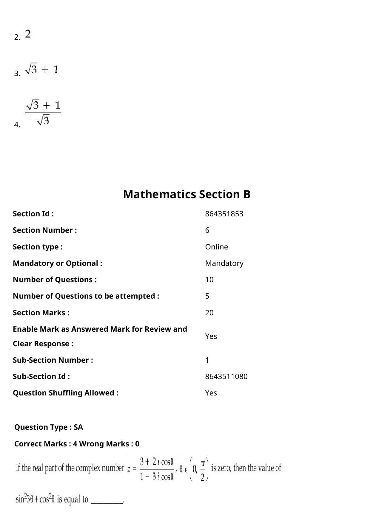 JEE Mains 2021: BTech Urdu (Shift 2) 27-07-2021 Question Paper - Page 109