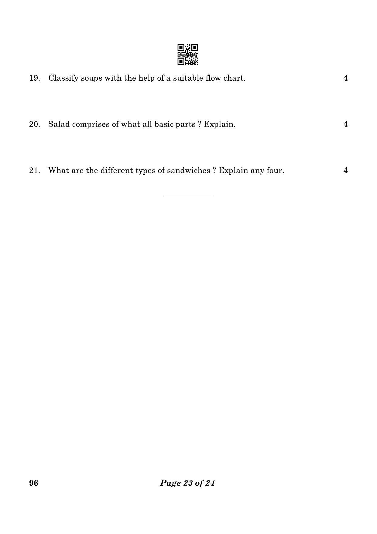 CBSE Class 10 96 Food Production 2023 Question Paper - Page 23
