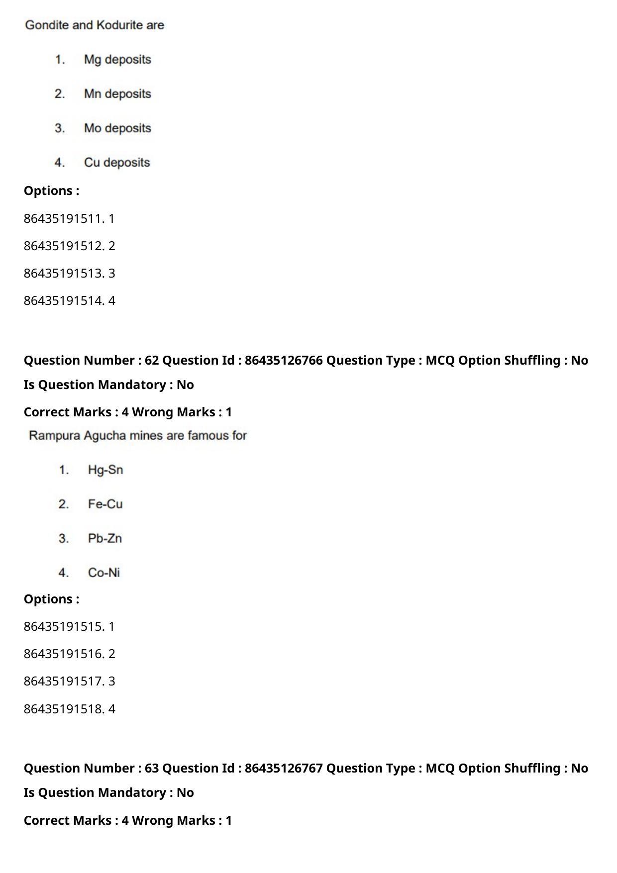 CUET PG 2021 PGQP19 Question Paper - Page 33