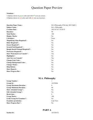 TS CPGET 2023 M A Philosophy (Shift 1) Question Paper with Answer Key