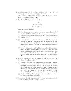 ISI Admission Test JRF in Quantitative Economics QEA 2020 Sample Paper
