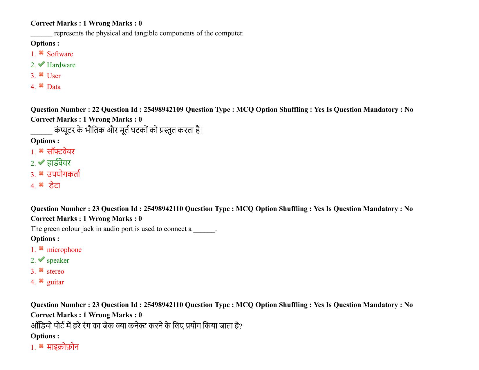 MP CPCT 17 October 2021 Question Paper English Shift 2 - Page 15
