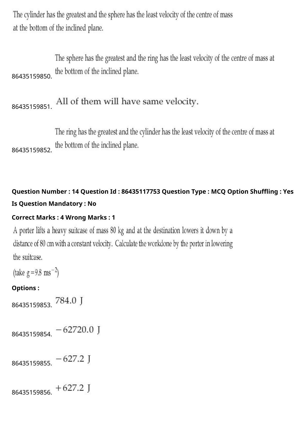 JEE Mains 2021: BTech (Shift 2) 22-07-2021 Question Paper - Page 12