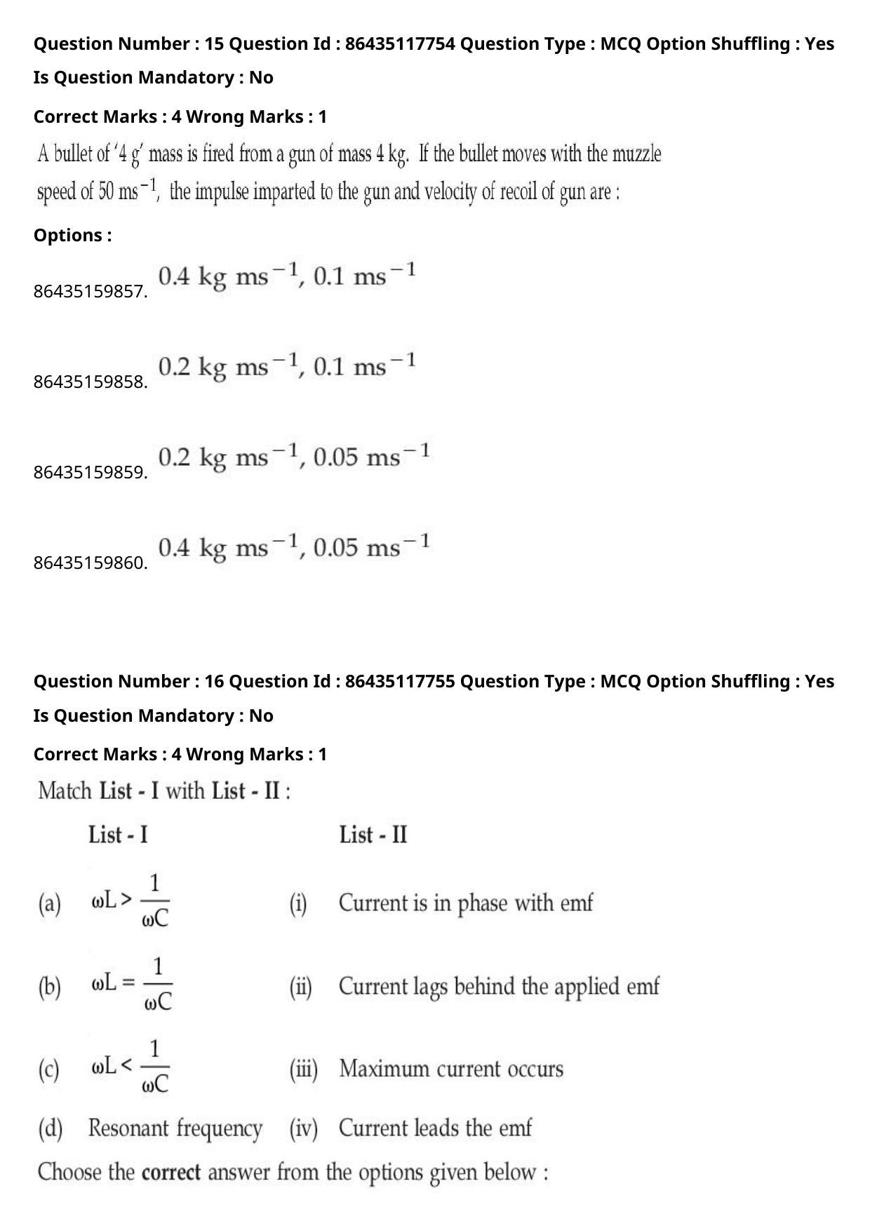 JEE Mains 2021: BTech (Shift 2) 22-07-2021 Question Paper - Page 13