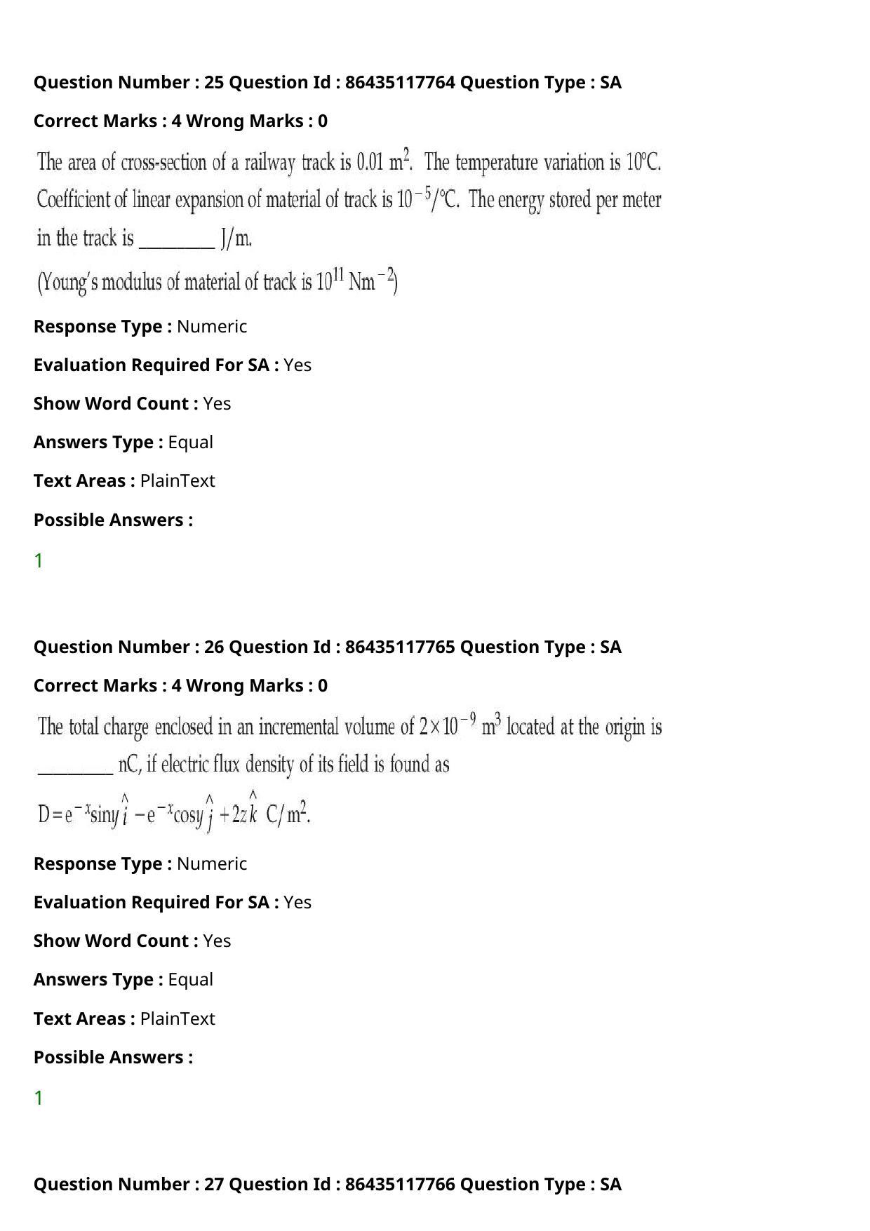 JEE Mains 2021: BTech (Shift 2) 22-07-2021 Question Paper - Page 19