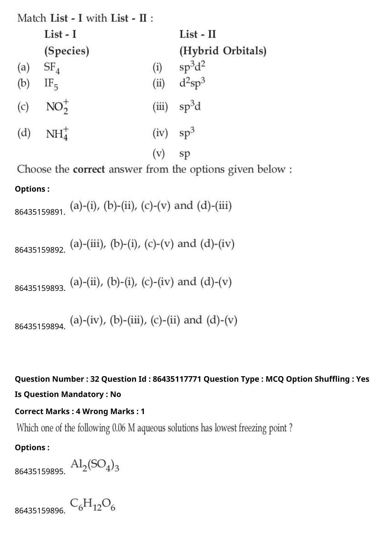 JEE Mains 2021: BTech (Shift 2) 22-07-2021 Question Paper - Page 23
