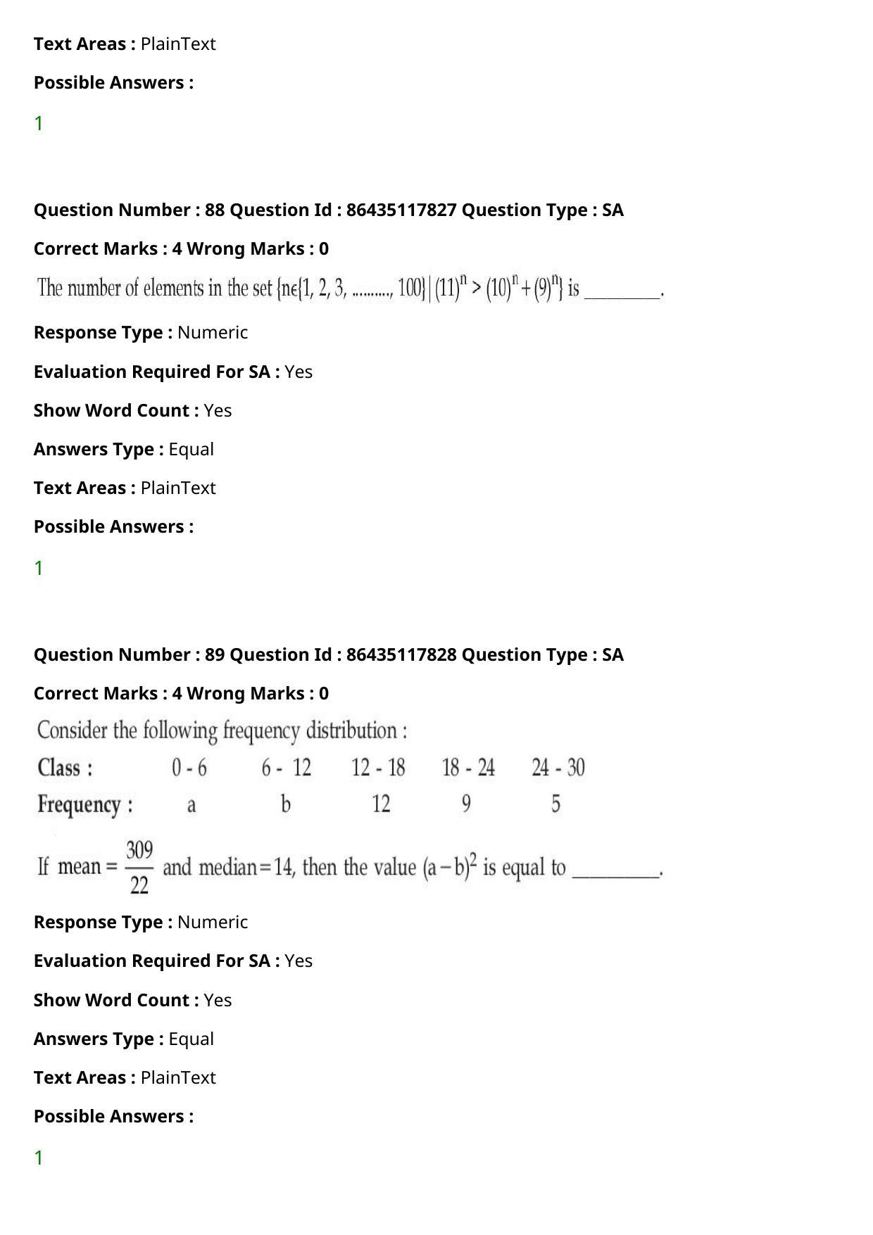 JEE Mains 2021: BTech (Shift 2) 22-07-2021 Question Paper - Page 57