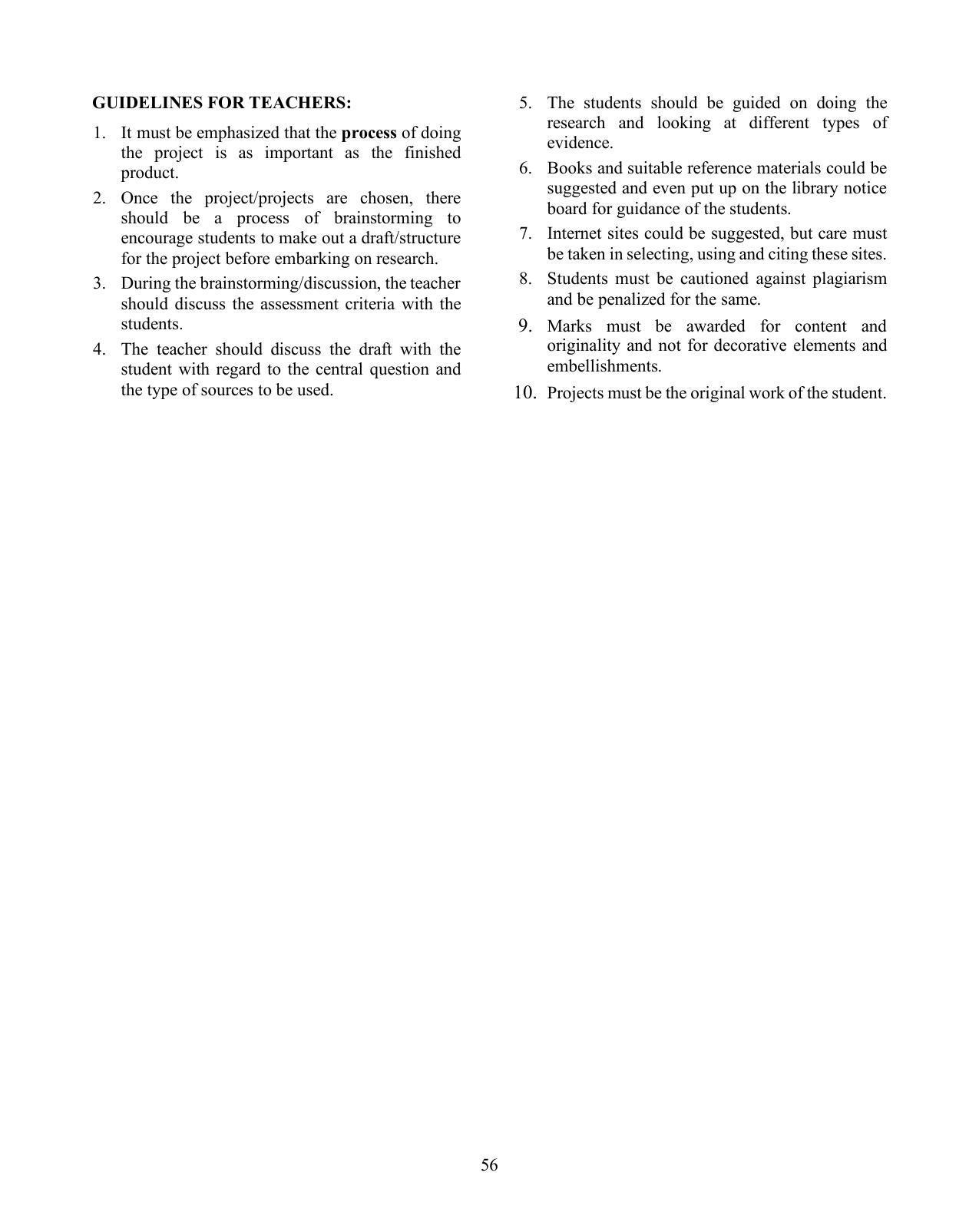 ISC Class XI & XII History Syllabus - Page 13