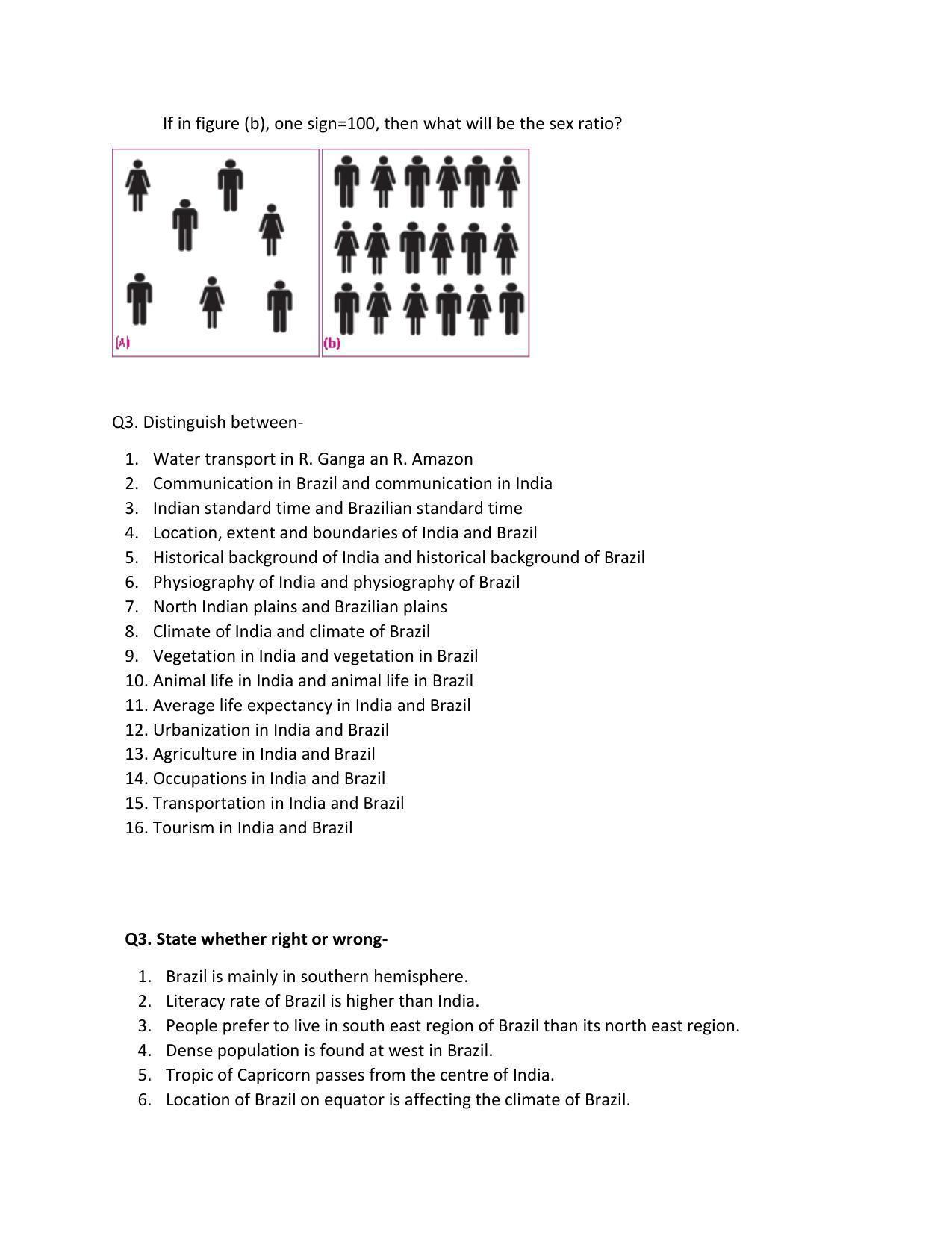 Maharashtra Board Class 10 Geography Sample Papers - Page 9