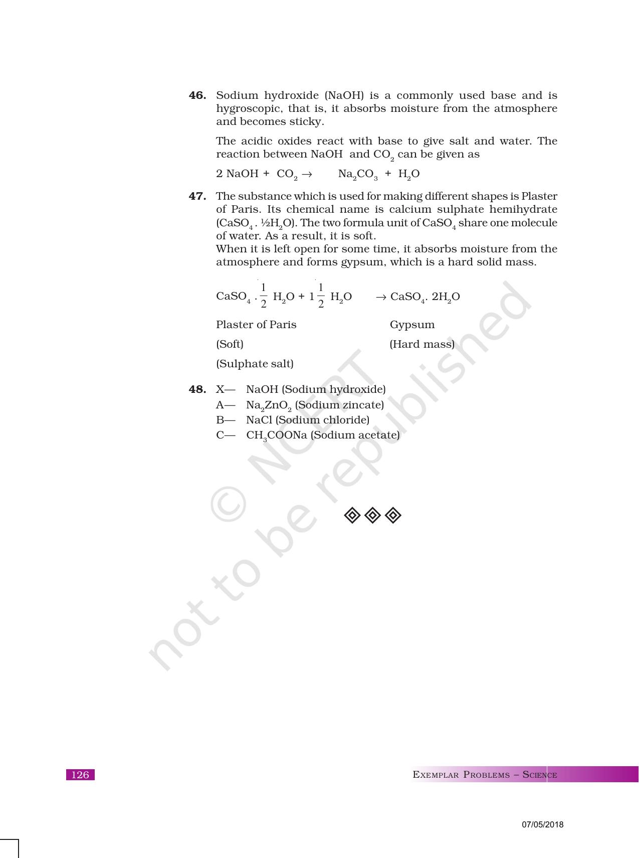 NCERT Exemplar Class 10: Science Answers - Page 10
