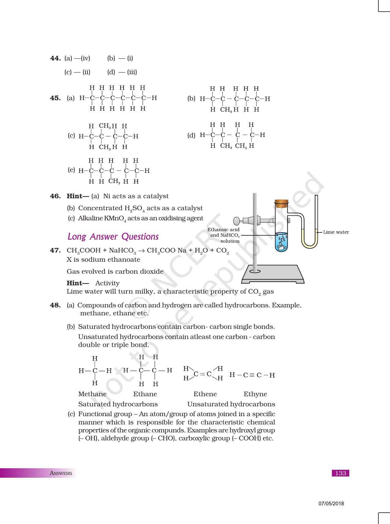 NCERT Exemplar Class 10: Science Answers - Page 17