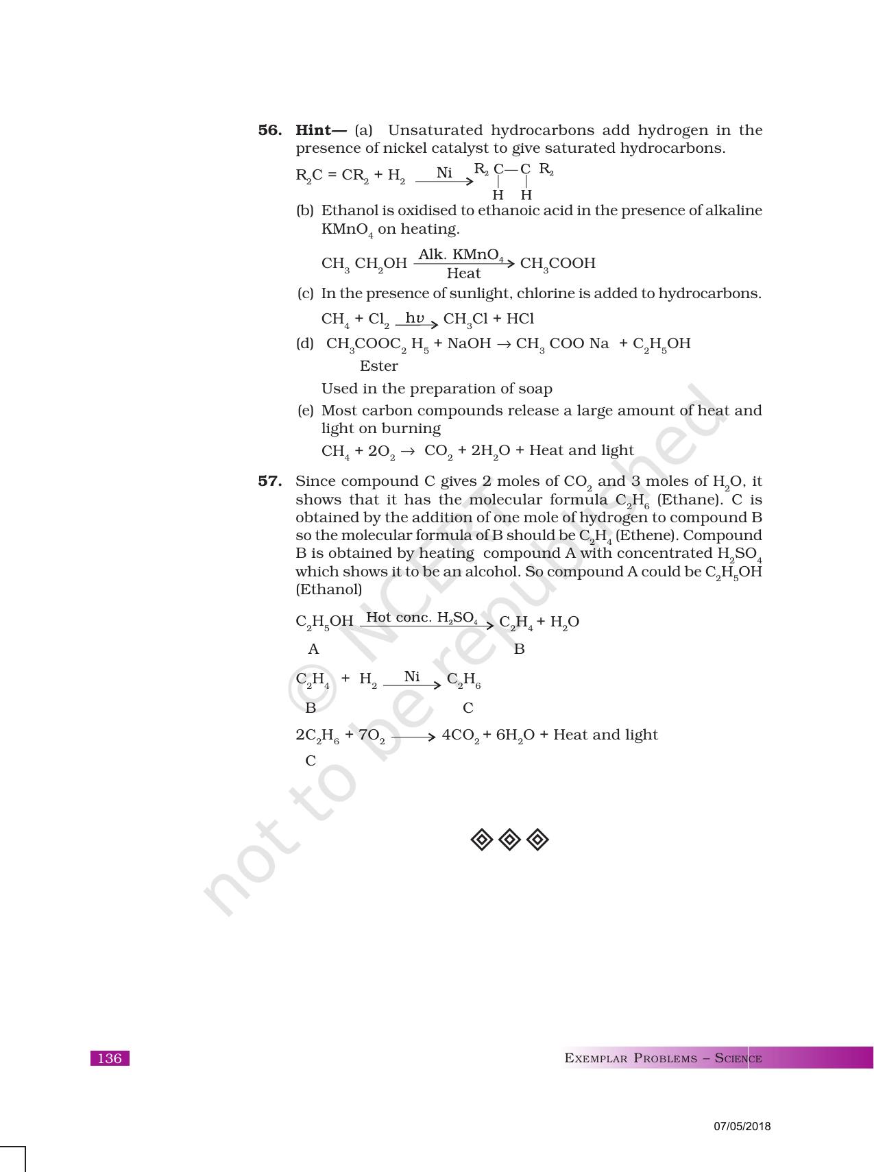 NCERT Exemplar Class 10: Science Answers - Page 20