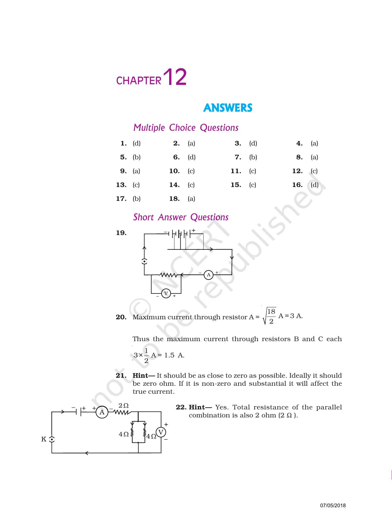 NCERT Exemplar Class 10: Science Answers - Page 48