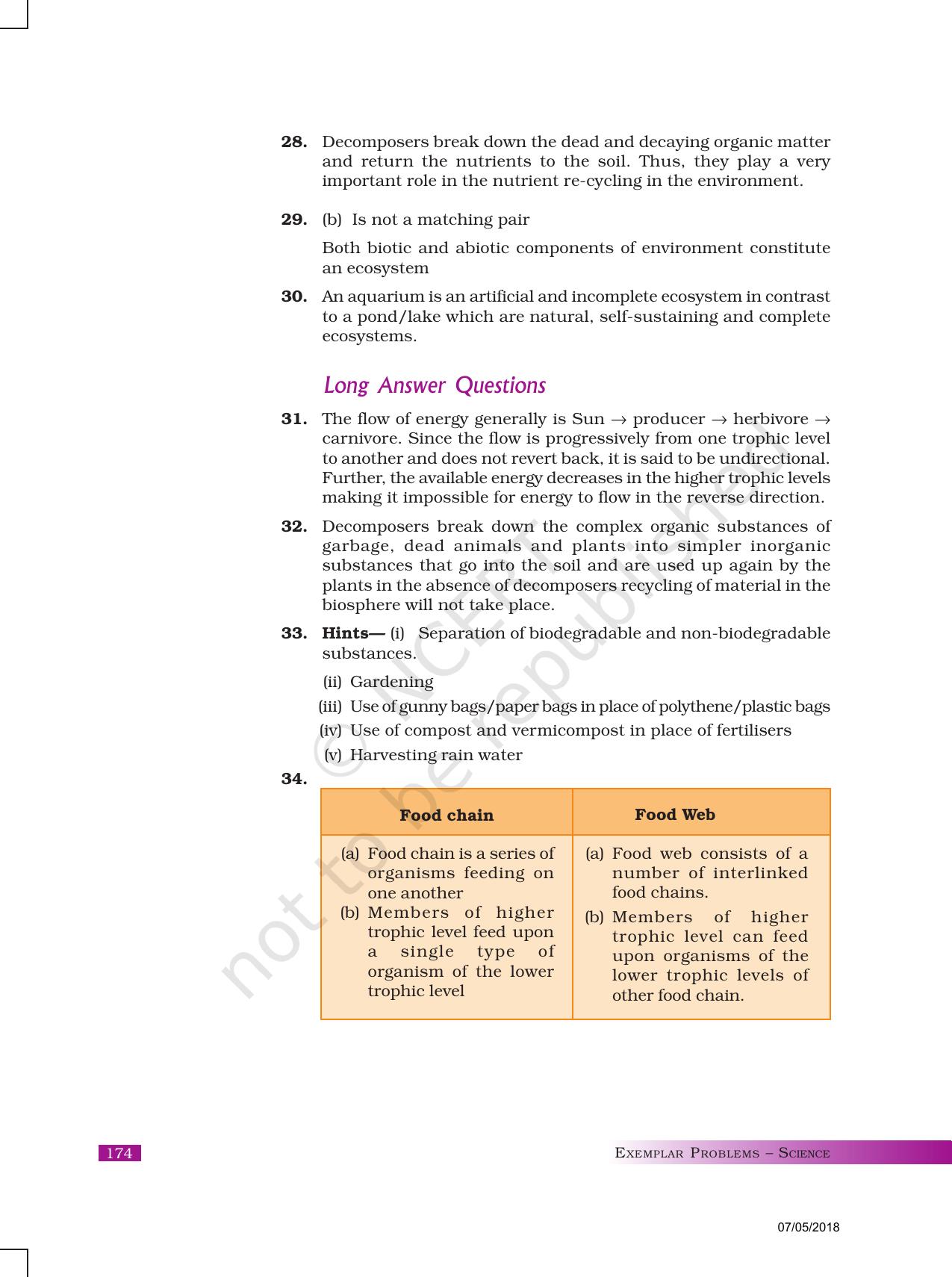 NCERT Exemplar Class 10: Science Answers - Page 58