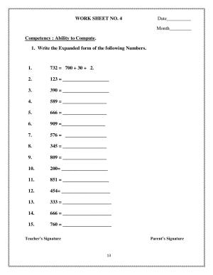 Worksheet for Class 3 Mathematics Assignment 27